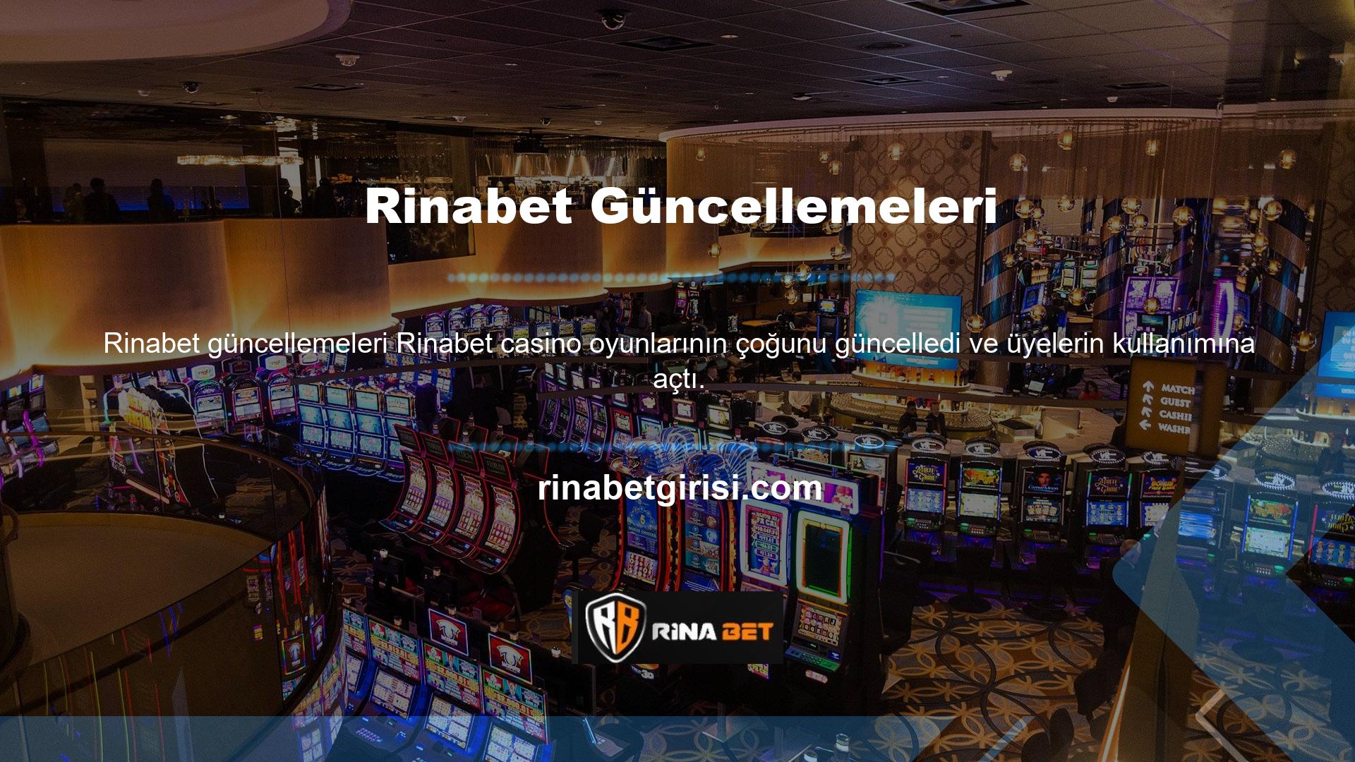 Sitemizde üyelerimize farklı kategorilerde farklı casino oyunları oynama imkanı sunuyoruz